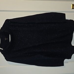 Talbots Midnight Blue Cowl Neck Sweater. Size 1XP.